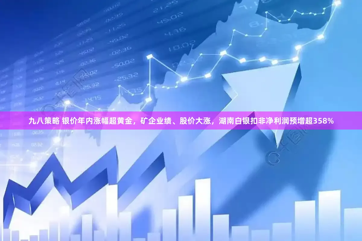九八策略 银价年内涨幅超黄金，矿企业绩、股价大涨，湖南白银扣非净利润预增超358%
