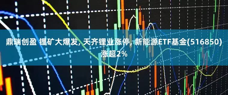 鼎瑞创盈 锂矿大爆发, 天齐锂业涨停, 新能源ETF基金(516850)涨超2%